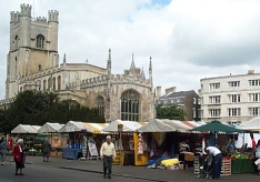 Great St Mary's and market
