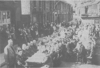 Celebrating end of war